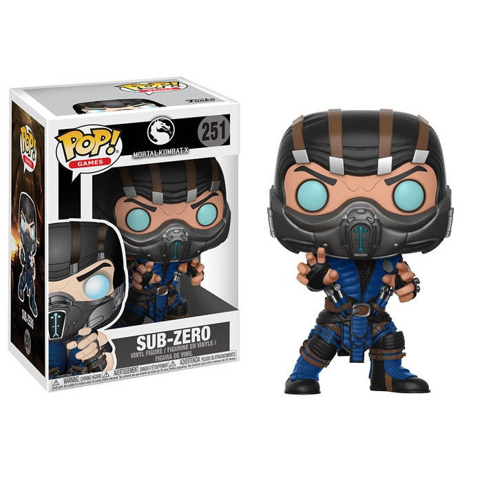 Mortal Kombat Pop! Vinyl Figure Sub-Zero [251] - Fugitive Toys