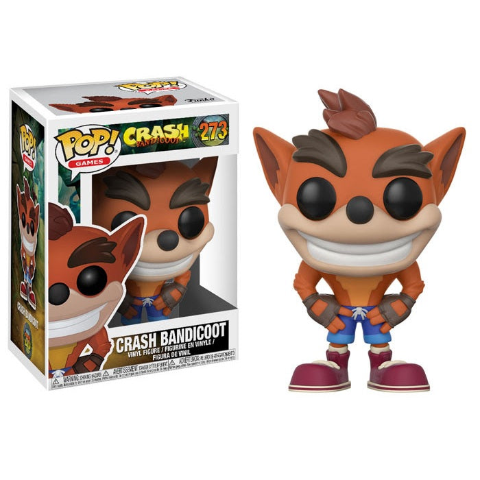 Crash Bandicoot Pop! Vinyl Figure Crash Bandicoot [273] - Fugitive Toys