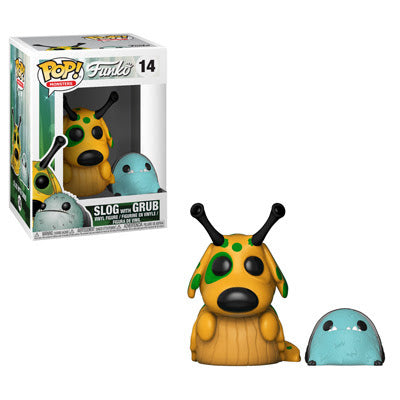 Monsters Pop! Vinyl Figure Slog with Grub [14] - Fugitive Toys