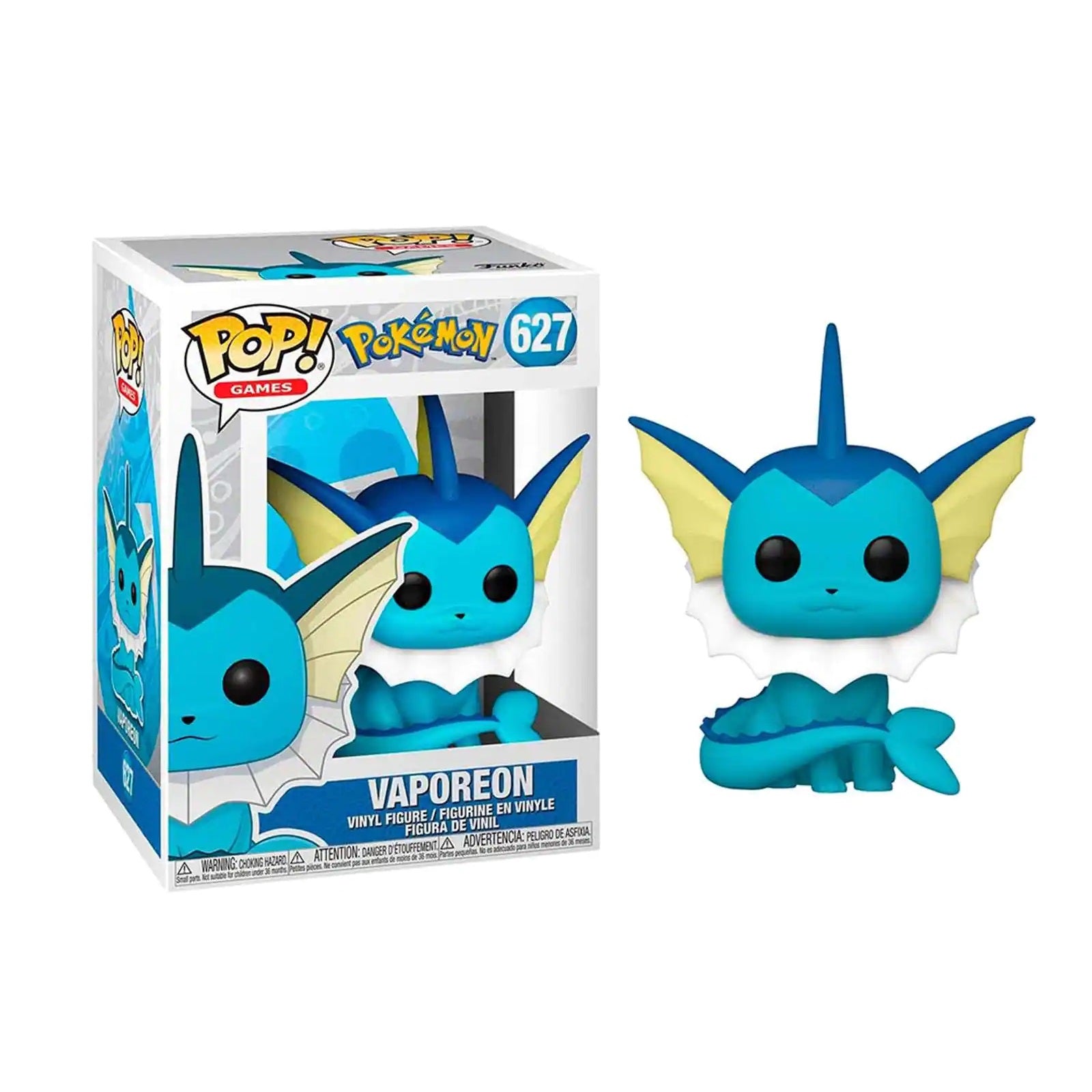 Pokemon Pop! Vinyl Figure Vaporeon [627] - Fugitive Toys