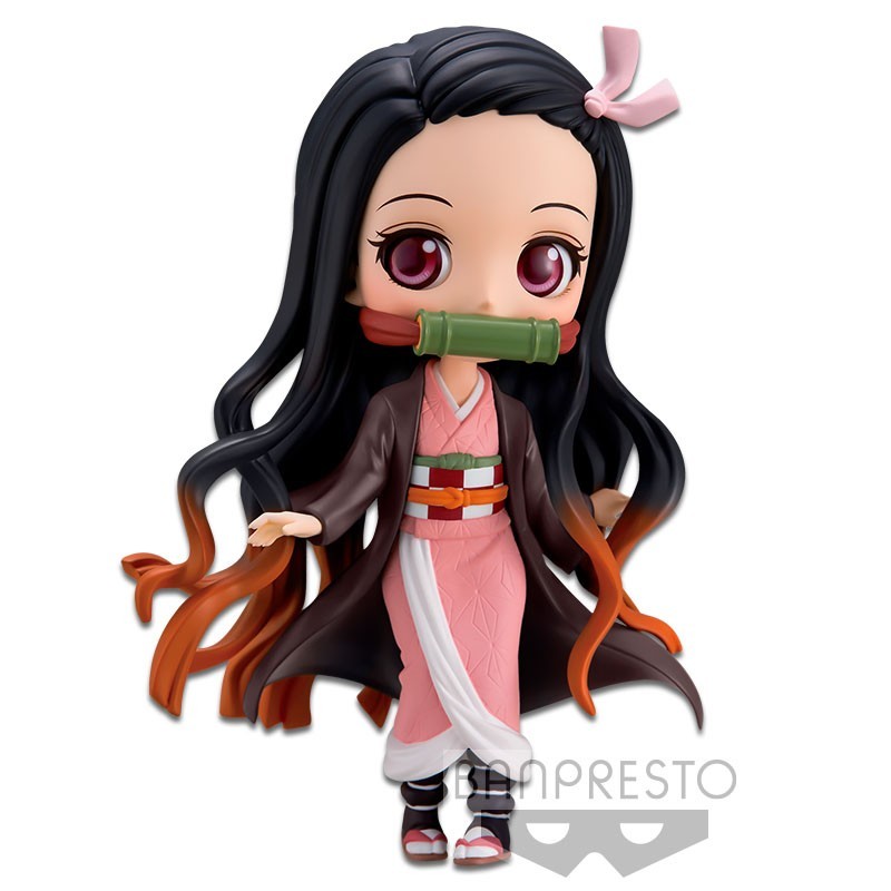 Demon Slayer Q Posket Nezuko Kamado (Pink Dress) - Fugitive Toys