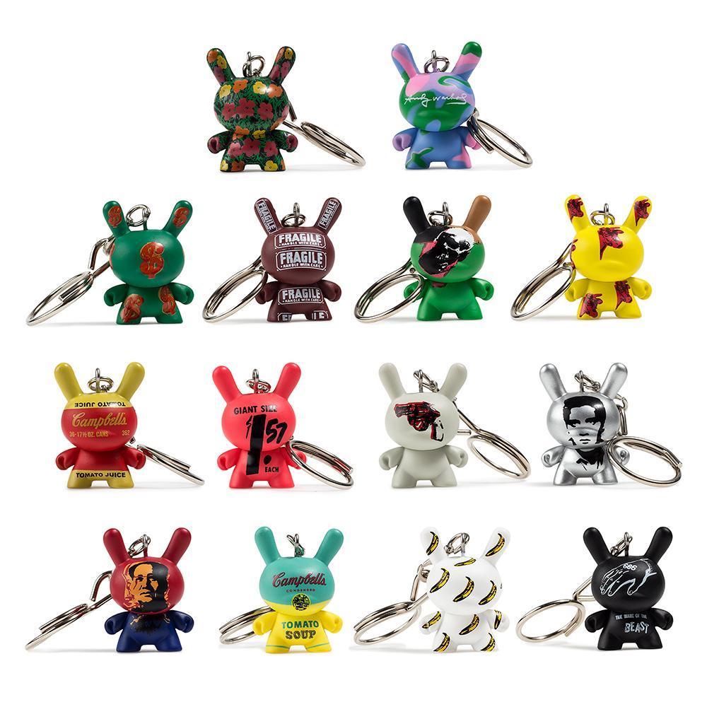 Kidrobot x Andy Warhol Dunny Keychains: (1 Blind Box) - Fugitive Toys