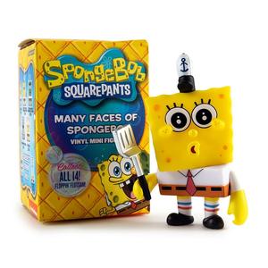 Kidrobot Many Faces of Spongebob Vinyl Mini Series: (1 Blind Box) - Fugitive Toys