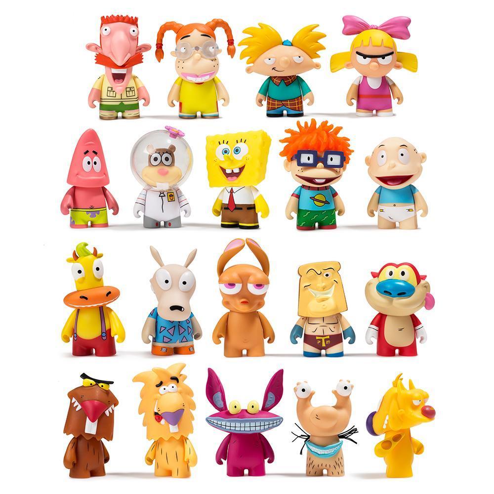 Kidrobot Nickelodeon Collectible Vinyl Mini Series: (1 Blind Box) - Fugitive Toys