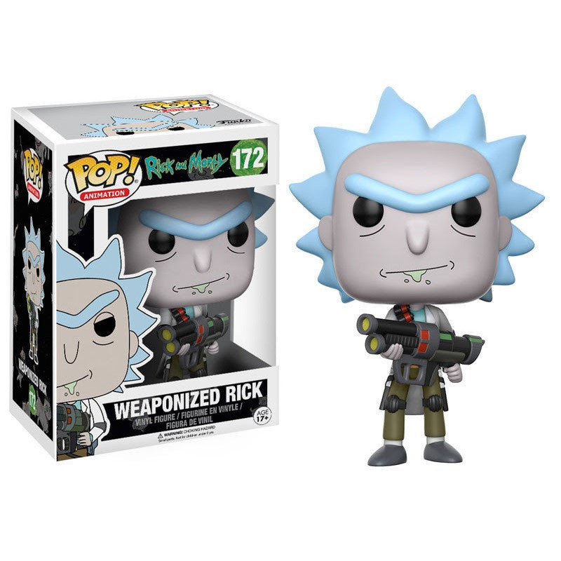 Rick and Morty Pop! Vinyl Figure Weaponized Rick [172] - Fugitive Toys