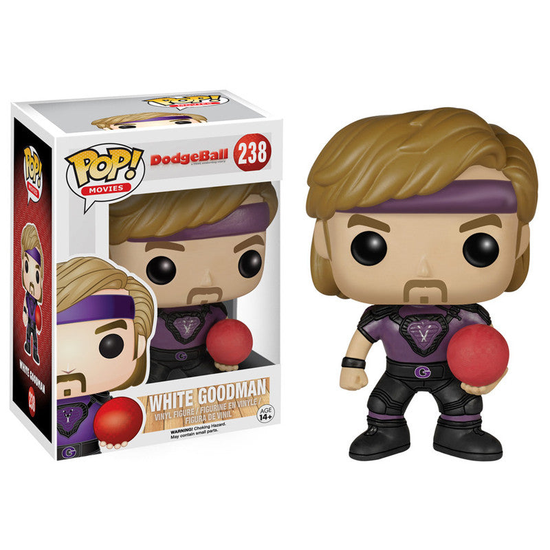 Movies Pop! Vinyl Figure White Goodman [Dodgeball] - Fugitive Toys