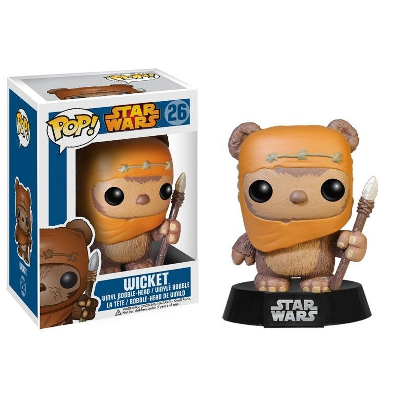 Star Wars Pop! Vinyl Bobblehead Wicket - Fugitive Toys