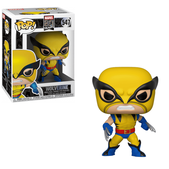 Marvel 80th Pop! Vinyl Figure First Appearance Wolverine [547] - Fugitive Toys