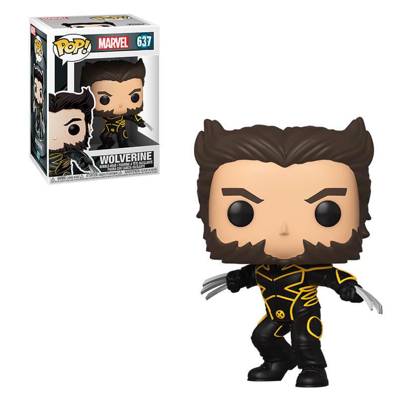 Marvel X-Men 20th Anniversary Pop! Vinyl Figure Wolverine in Jacket [637] - Fugitive Toys