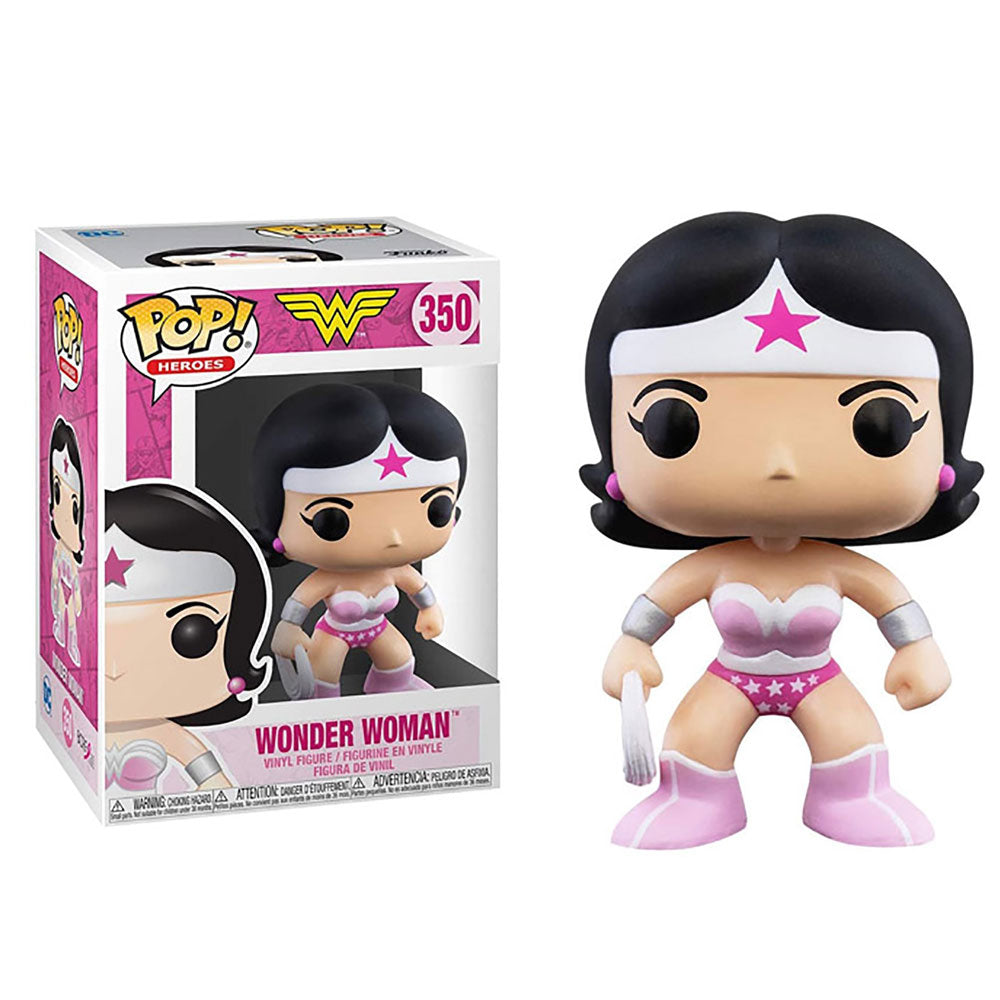 DC Pop! Vinyl Figure Breast Cancer Awareness Wonder Woman [350] - Fugitive Toys