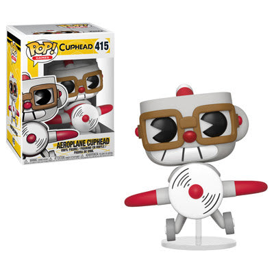 Cuphead Pop! Vinyl Figure Aeroplane Cuphead [415] - Fugitive Toys