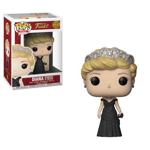 Royals Pop! Vinyl Figure Diana Princess of Wales [03] - Fugitive Toys