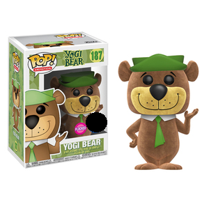 Yogi Bear Pop! Vinyl Figure Yogi Bear (Flocked) [187] - Fugitive Toys