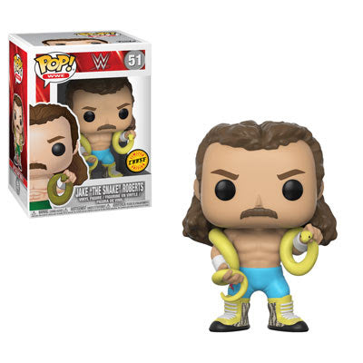 WWE Pop! Vinyl Figure Jake the Snake Roberts (Chase) [51] - Fugitive Toys