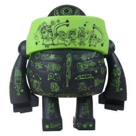 Touma Toumart X Play Imaginative Zugan Vinyl Figure by Leo Burnett - Fugitive Toys